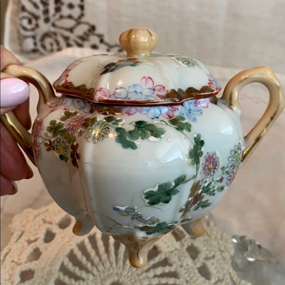 Vintage rare Asian sugar creamer set - Picture 3 of 8
